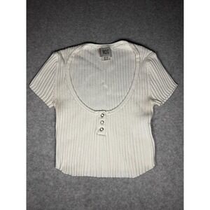 BDG White Babytee XS Urban Outfitters Crop Top